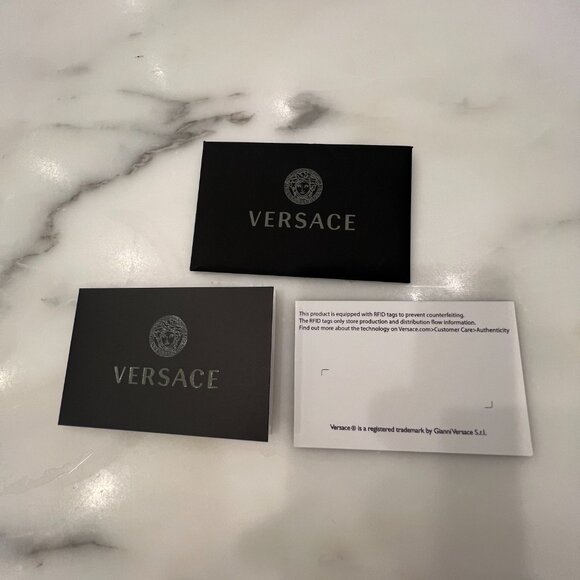 Versace Greca Goddess Leather Shoulder Bag - Red - Picture 12 of 12